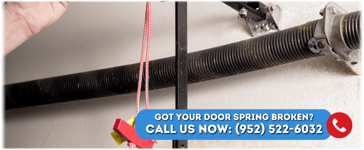 Broken Garage Door Spring Waconia MN